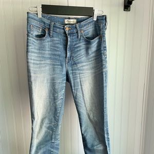 Madewell skinny high riser 31